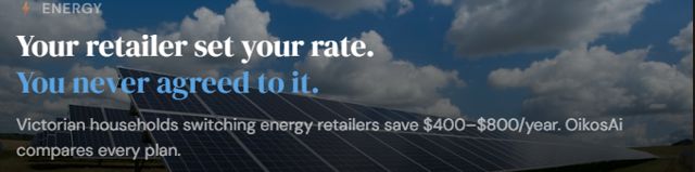 Energy — your retailer set your rate, you never agreed to it